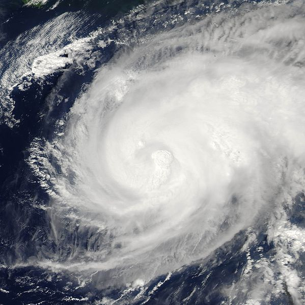 颱風瑪莉亞 衛星雲圖