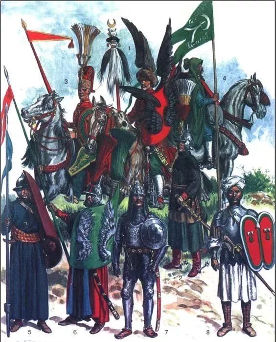 來自歐亞兩地的奧斯曼軍隊 無疑在裝備和戰術上更勝一籌