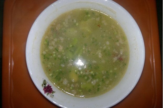 肉沫蠶豆湯 肉沫蠶豆湯