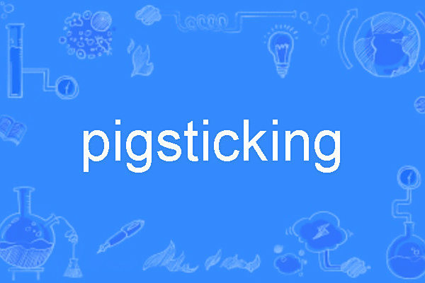 pigsticking pigsticking