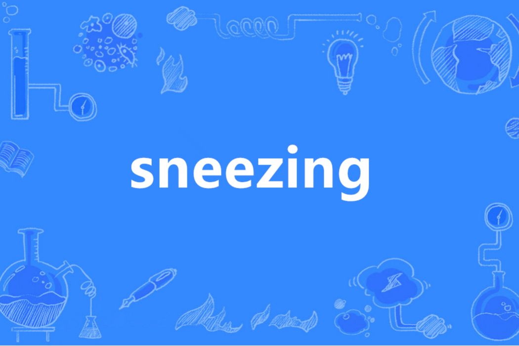 sneezing