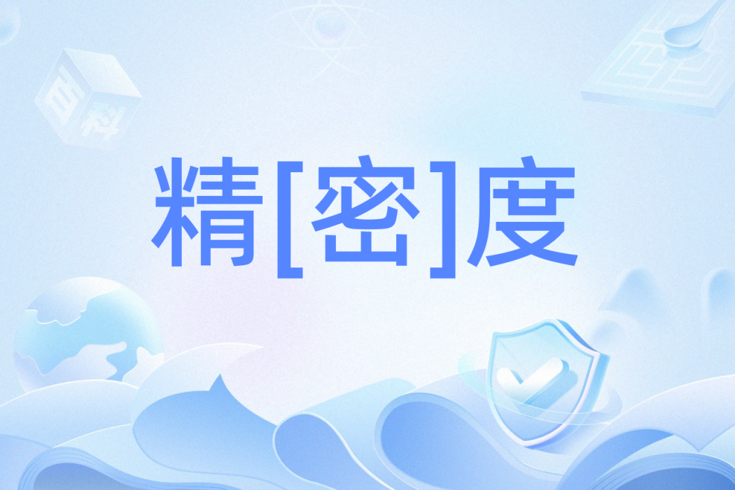 精[密]度