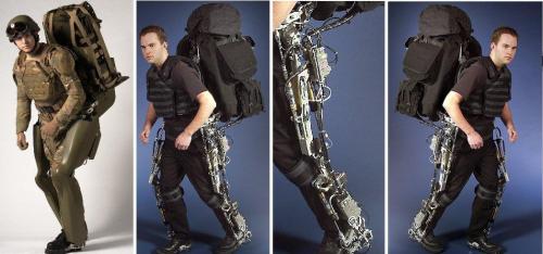 美軍實用的外骨骼助力機器人