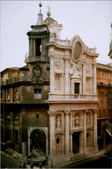 巴洛克式的聖卡羅教堂