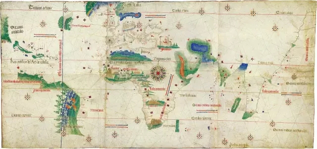 1502年的卡蒂諾地圖