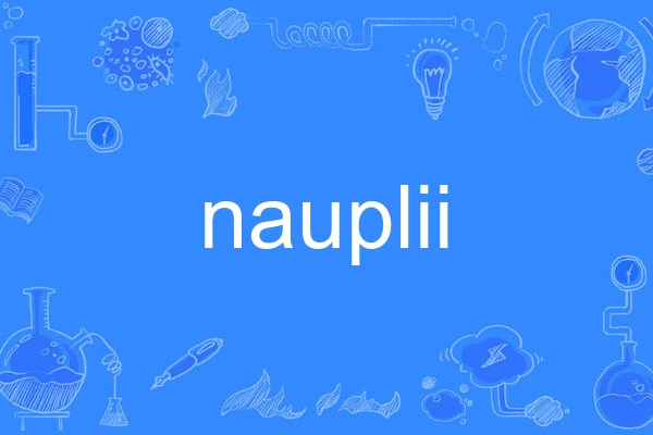 nauplii nauplii