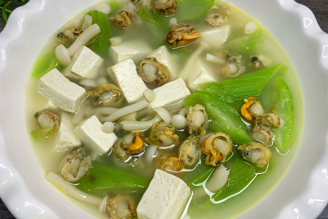 扇貝豆腐湯 扇貝豆腐湯