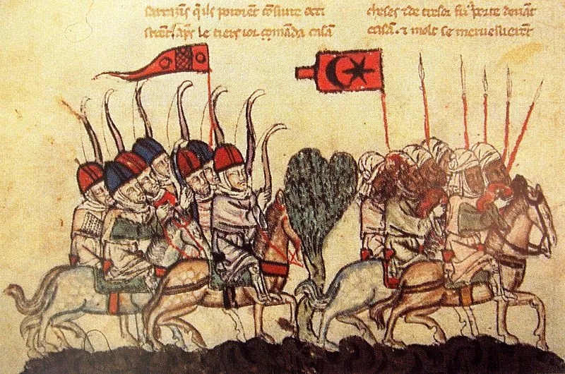 中世紀歐洲人筆下的馬穆魯克騎兵大戰蒙古人