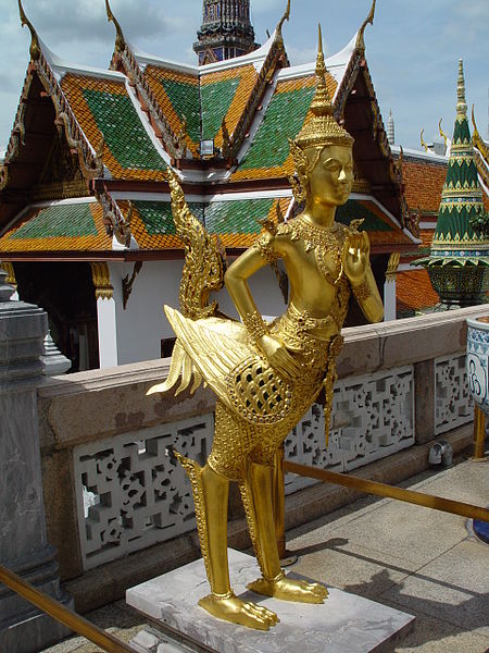 泰國曼谷緊那羅像