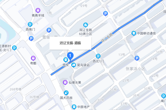 雙遼支路 雙遼支路
