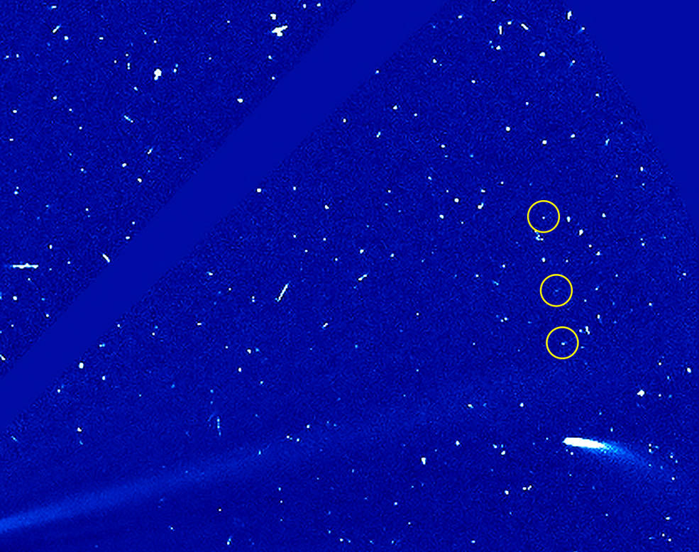 彗星96p還在不斷分裂