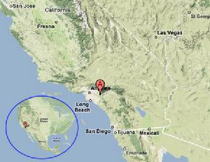 洛杉磯地震直觀圖
