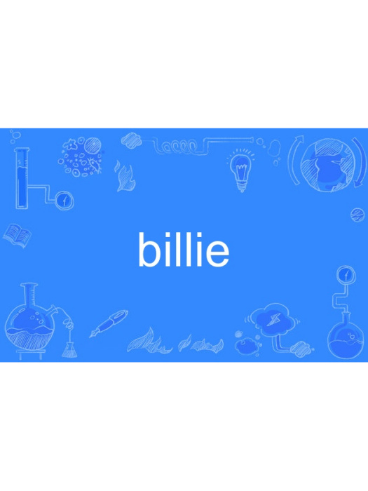 billie(英語單詞) billie(英語單詞)