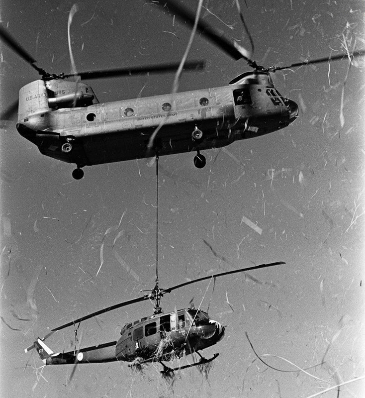 越戰中的CH-47A