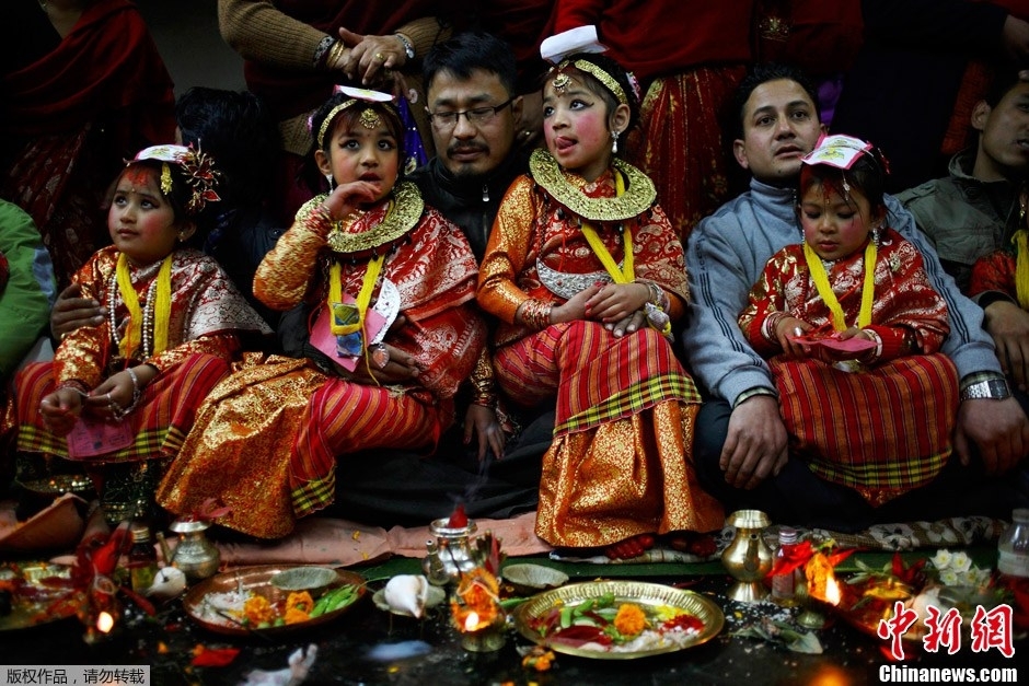 尼泊爾少女婚