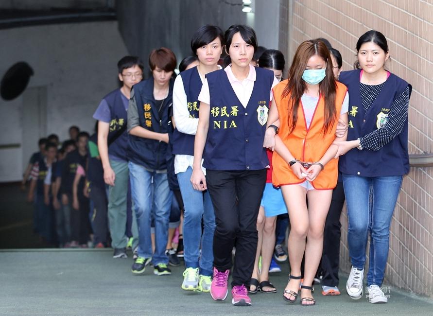 大陸女子在台灣賣淫事件