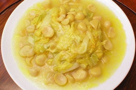 栗子白菜湯 栗子白菜湯