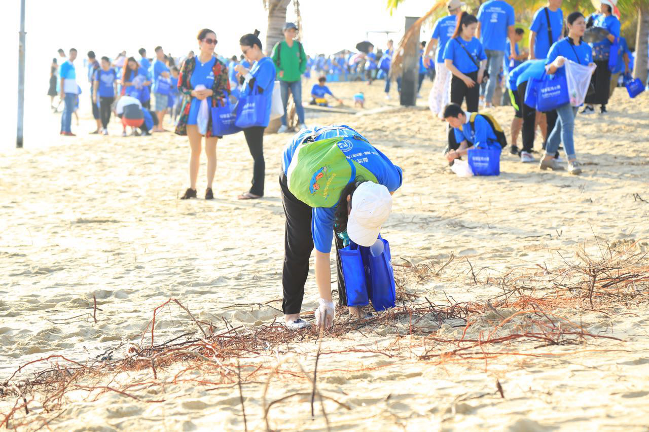 “萬人保護沙灘”環保公益活動