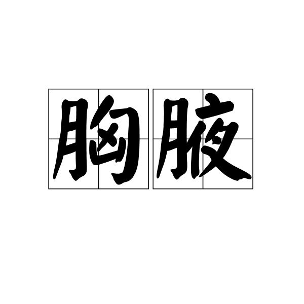 胸腋 胸腋