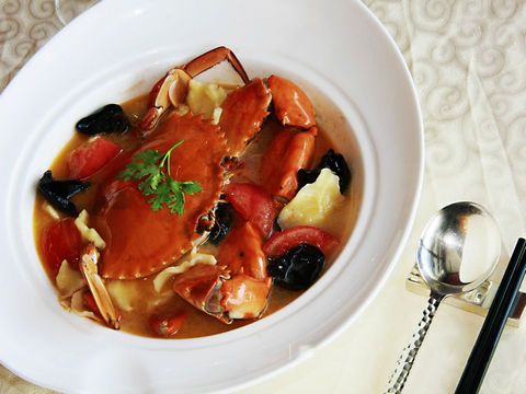 番茄豆腐蟹 番茄豆腐蟹