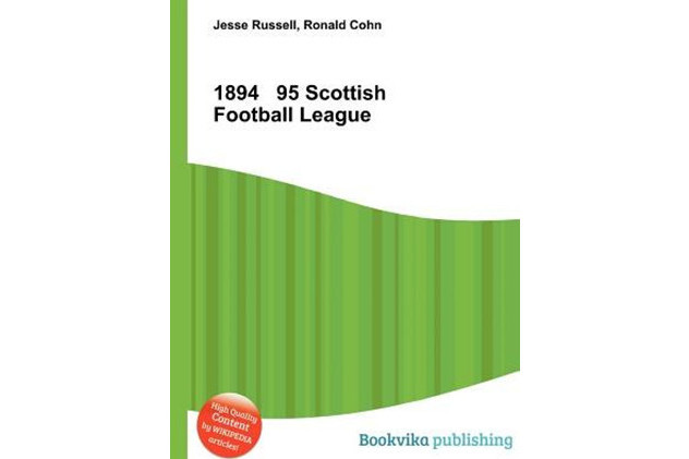 1894 95 Scottish Football League 1894 95 Scottish Football League