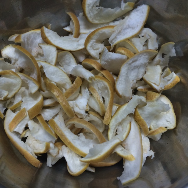 醃製柚子皮