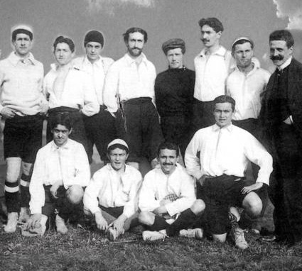 1908年的普羅韋爾切利足球俱樂部