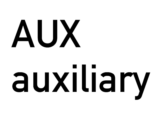 AUX(法語單詞詞性)
