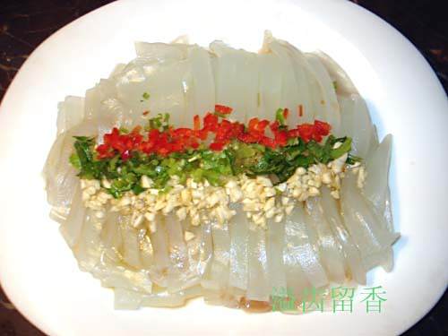 五彩涼皮 五彩涼皮