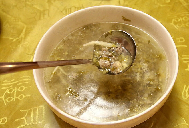 雪菜湯