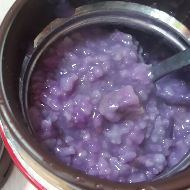 用燜燒杯做紫薯粥