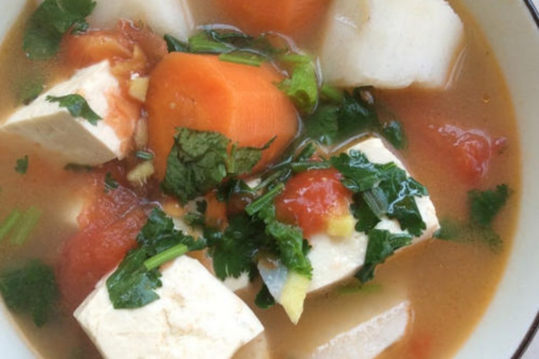 山藥煮豆腐