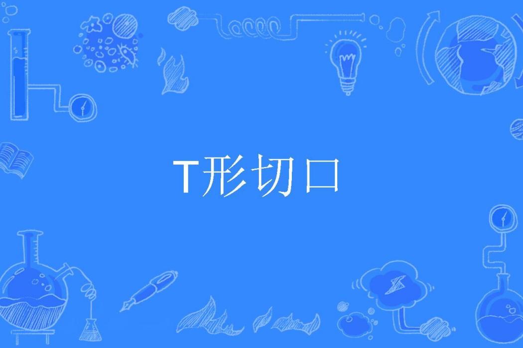 T形切口 T形切口