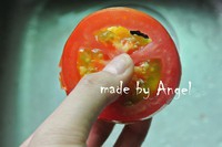 番茄釀鹹蛋黃