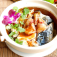 生啫魚頭煲 生啫魚頭煲