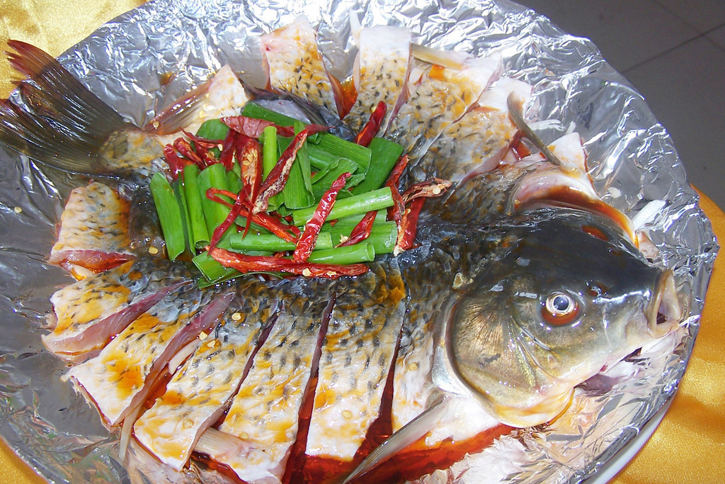 平鍋鯉魚 平鍋鯉魚