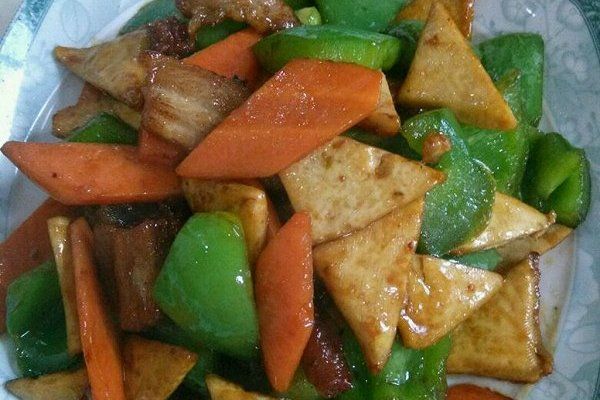 雜炒豆腐 雜炒豆腐