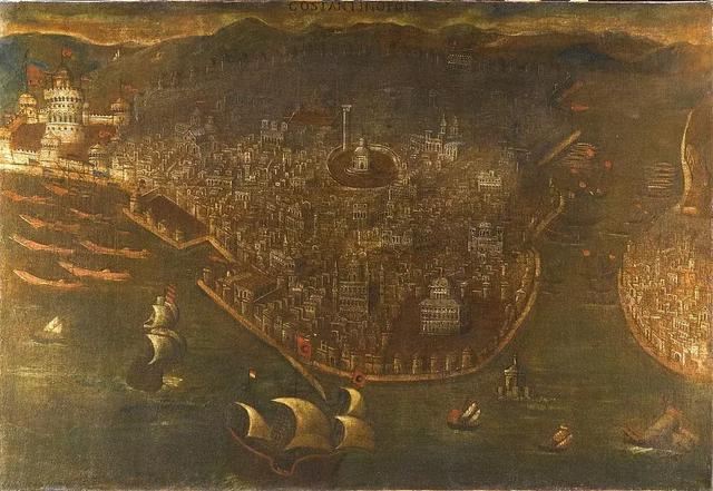 15世紀後期的君士坦丁堡 本身就是一個大兵營