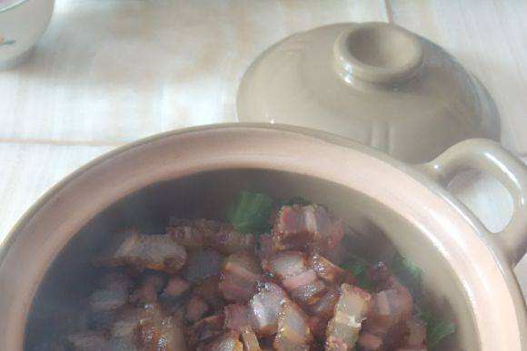 芥菜臘肉煲 芥菜臘肉煲