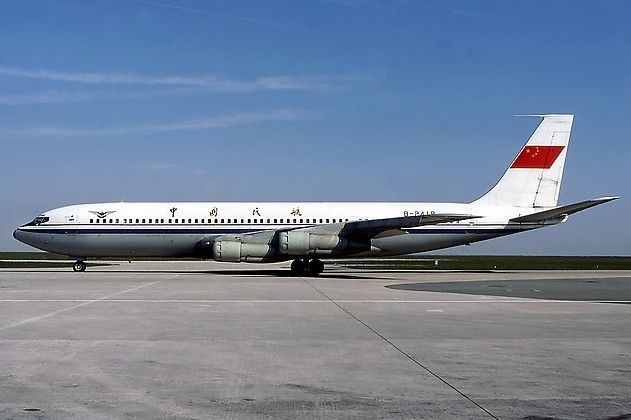 中國民航波音707型飛機