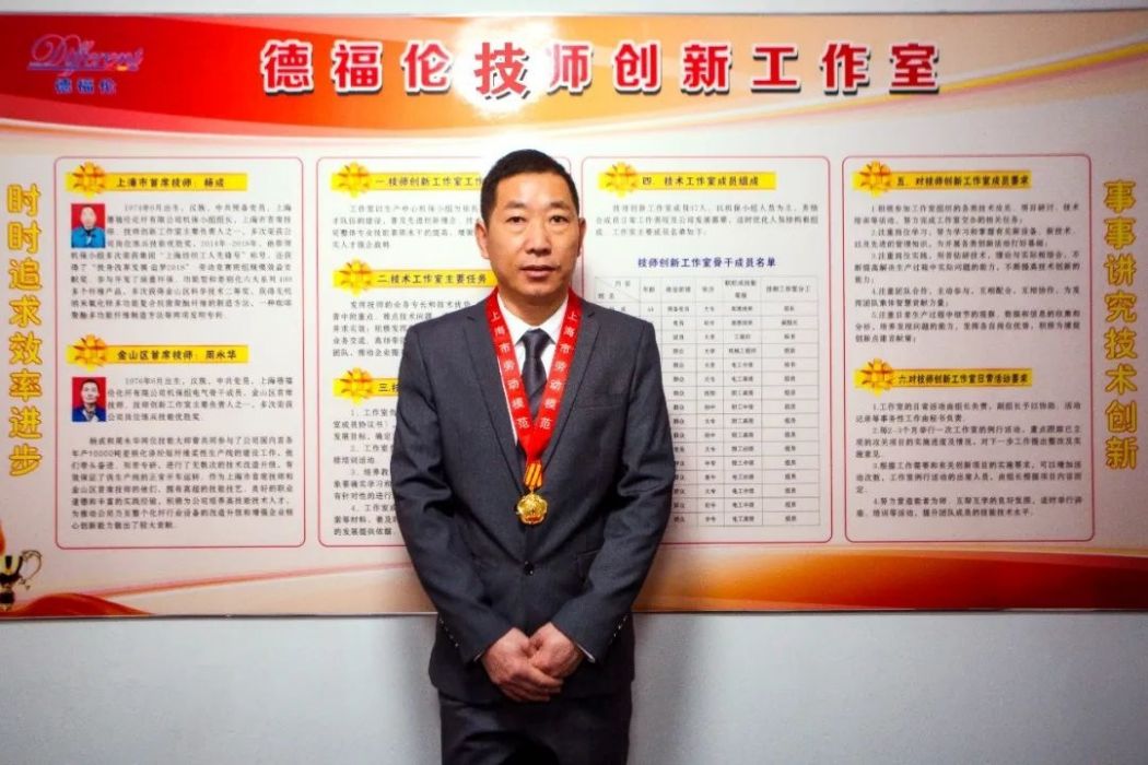 楊成(上海德福倫新材料科技有限公司機保小組組長) 楊成(上海德福倫新材料科技有限公司機保小組組長)