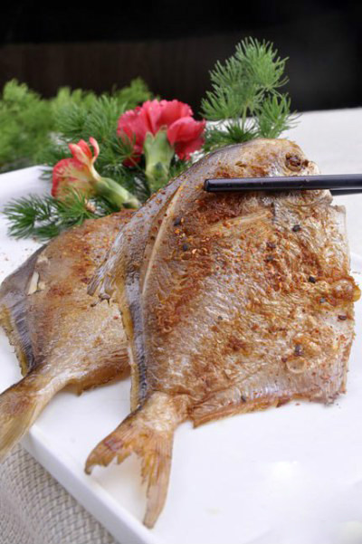 香煎鯧魚