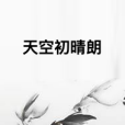 天空初晴朗