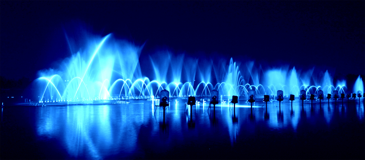 北京南海子公園音樂噴泉