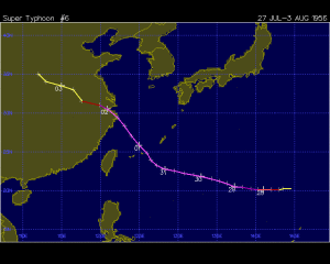 1956年12號颱風
