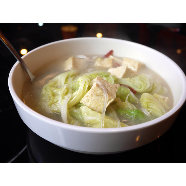 凍豆腐白菜湯