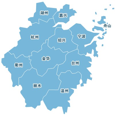 浙江省地圖