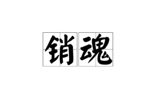 銷魂(漢語詞語)
