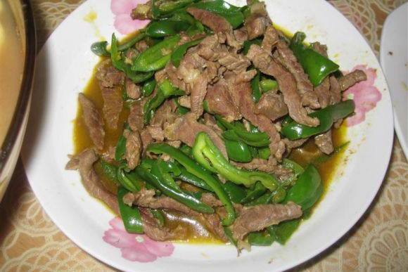 雙椒牛肉絲 雙椒牛肉絲