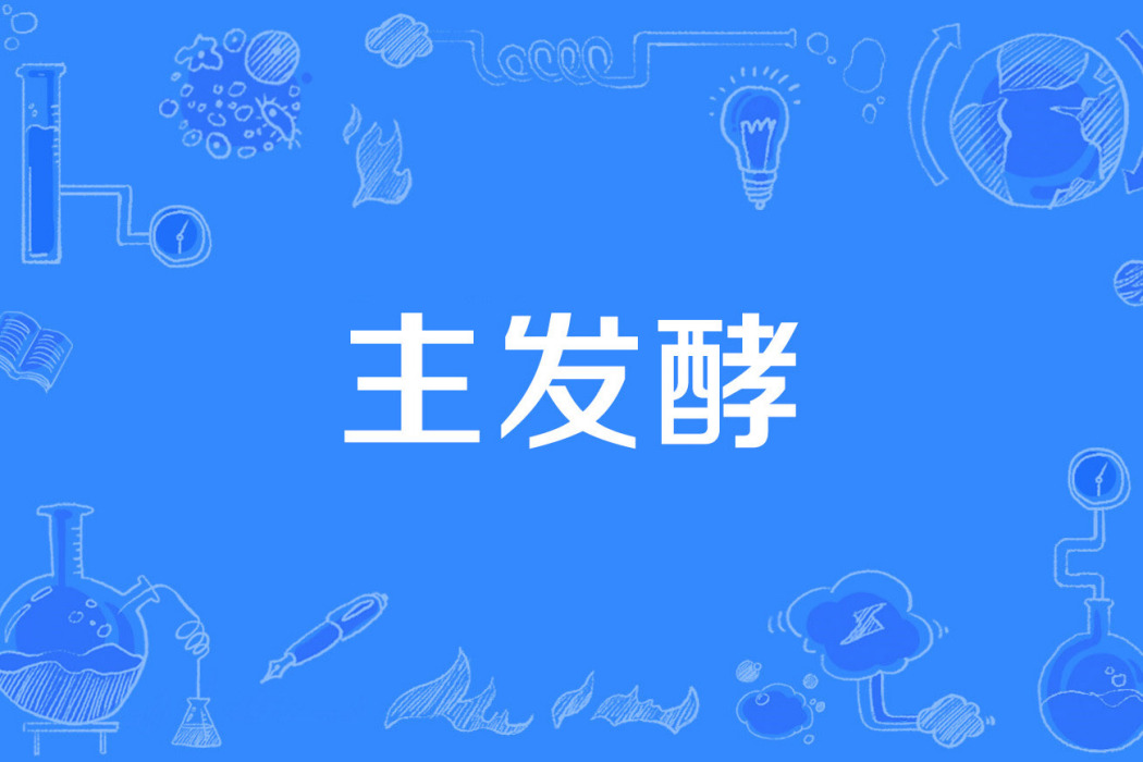 主發酵 主發酵
